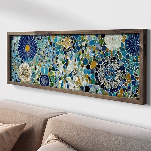 WALLXPERT LAC187-150 Multicolor Decorative Framed MDF Painting Slike