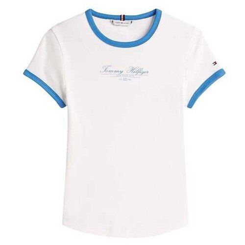 Tommy Hilfiger pamučna ženska majica THWW0WW44581-YBL Cene