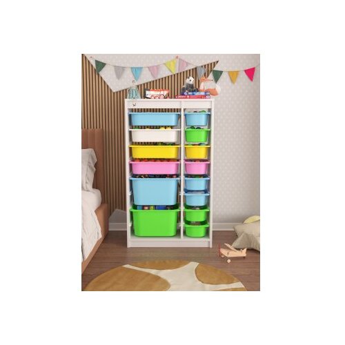 Hanah home vi&amp;scaron;enamenska polica montana xs 2D4N8U multicolor Slike