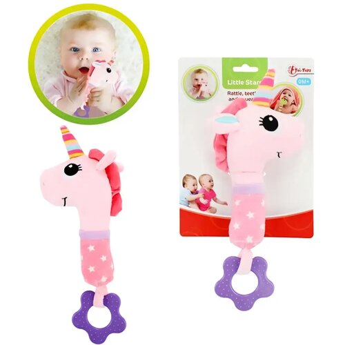 Magic Toys Little Stars: Samorog pli&scaron;asta grizalka Cene