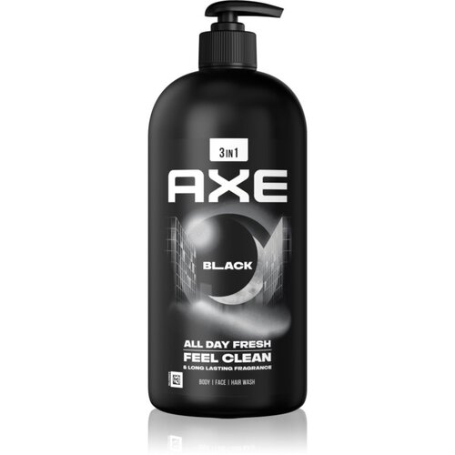 Axe Black gel za prhanje za obraz, telo in lase 900 ml Slike