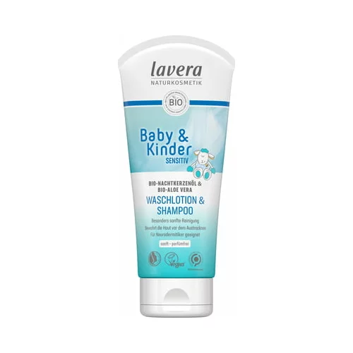 Lavera Nevtralni losjon in šampon za umivanje dojenčkov in otrok