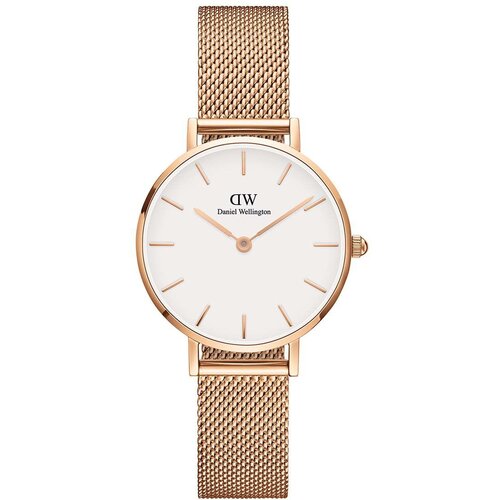 Daniel Wellington Ura Petite 28 Melrose ženska, roza barva Cene