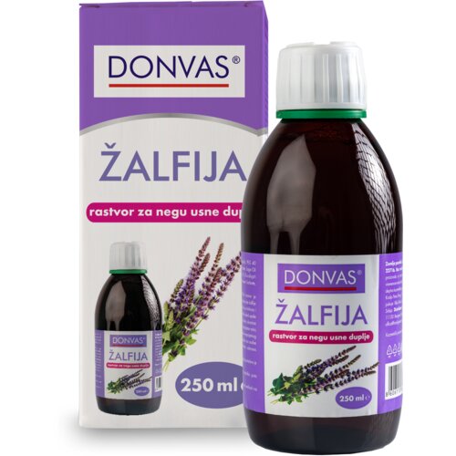 Donvas ŽALFIJA rastvor za negu usne duplje &reg;, 250ml Cene