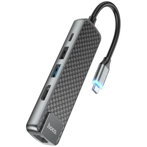 Konverter USB HUB type C to USB 3.0 USB 2.0 HDMI RJ45 PD HB23 Cene