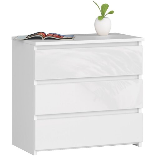 AKORD SZAFKA NOCNA CL3 60 cm PK BIAŁA / BIAŁY POŁYSK, (21736923) Cene