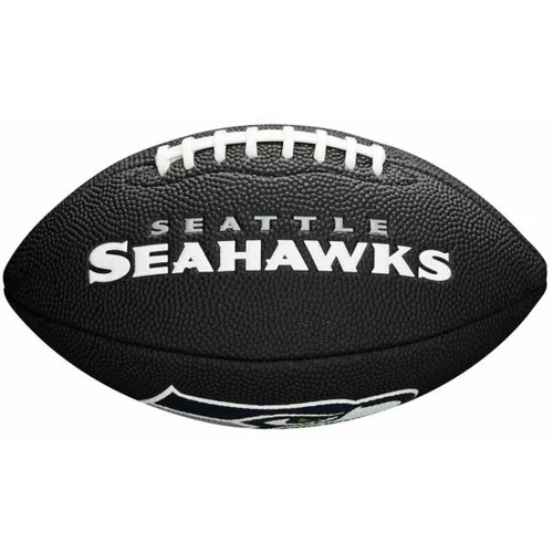 Wilson MINI NFL TEAM SOFT TOUCH FB BL SE Mini lopta za američki nogomet, crna, veličina