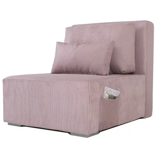 Gent fotelj s posteljno funkcijo AMBI, roza