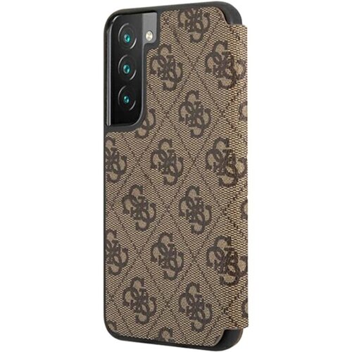 Guess ovitek GUBKS22MG4GFBR za samsung galaxy S22 plus 5G knjiga rjava Slike