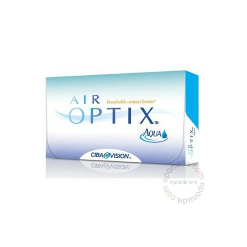Ciba Vision Air Optix Aqua (6 kom) mesečna sočiva Slike