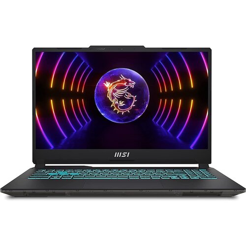 MSI Gaming laptop Cyborg 15 A13VE-1039 15.6" FHD IPS AG, 1920x1080, 144Hz, RTX 4050, i5-13420H, 16GB DDR5, 512GB SSD, Translucent Black, Metal Top Cene