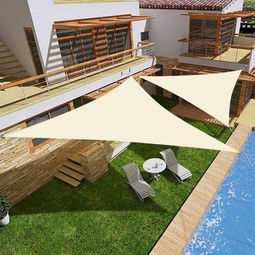 Multi Garden Trostrano suncobran jedro 3×3×3 m, vodootporno, bež - Cene