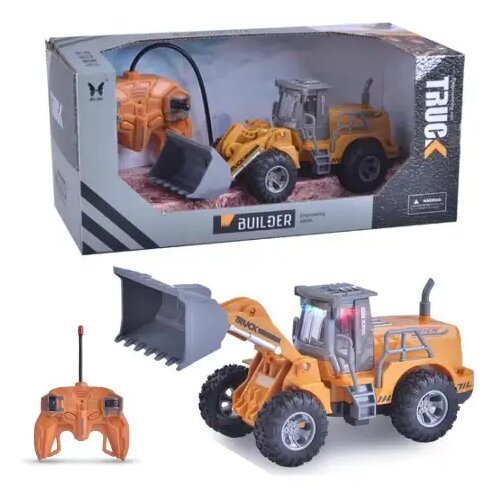 Magic Toys RC Builder Prednji utovarivač na daljinsko upravljanje sa svjetlom 1/30 27mHz Cijene
