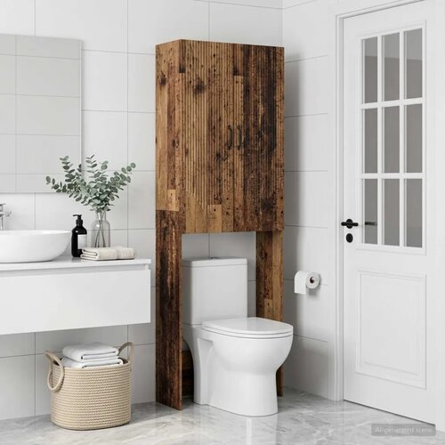  Kabinetska WC HOORN Staro drvo 66 x 25 5 x 190 cm - Staro drvo Cene