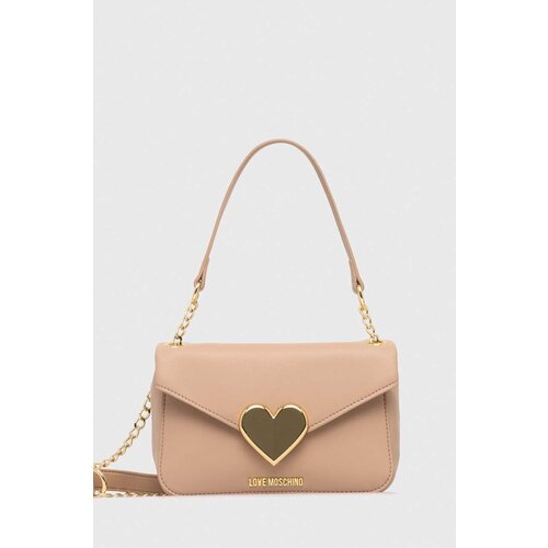 Love Moschino Torbica bež barva Slike