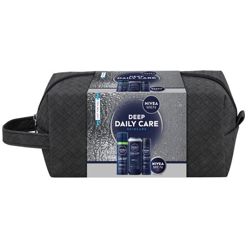 Nivea Men Deep daily care poklon set Cene