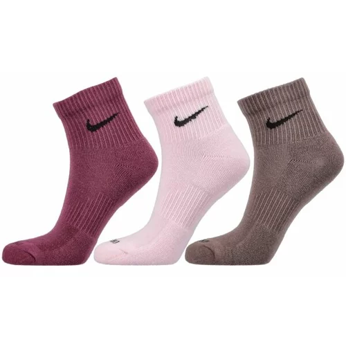 Nike EVERYDAY PLUS Muške srednje visoke čarape, ružičasta, veličina