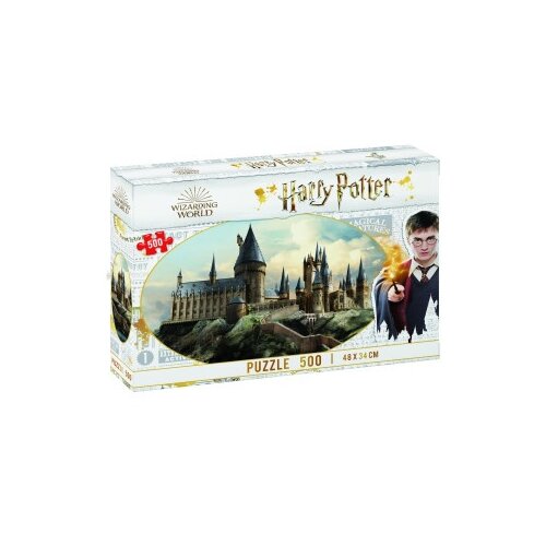  Pan-graf puzzle 500 - hari poter - hogvorts ( 50039 ) Slike