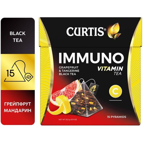 Curtis Crni čaj sa korom citrusa i aromom grejfruta limete i mandarine Immuno tea 15/1 Slike