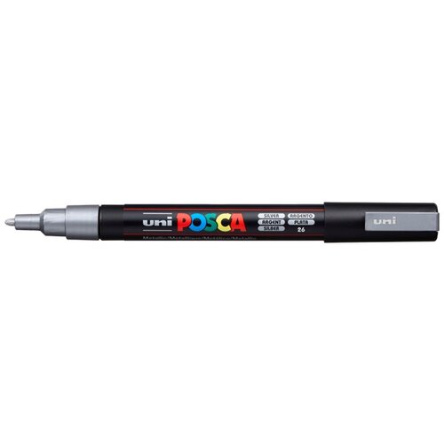  Marker UNI POSCA PC-3M 0.9 - 1.3 MM silver (26) Cene