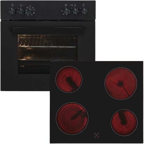 EXQUISIT Izvrstna vgradna pecica - v mat EHE367-U-120-Set komplet crni barvi, elektricni komplet pecice. Cene