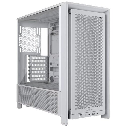 Corsair Kućište FRAME 4000D Midi Tower ATX Tempered Glass White Cene