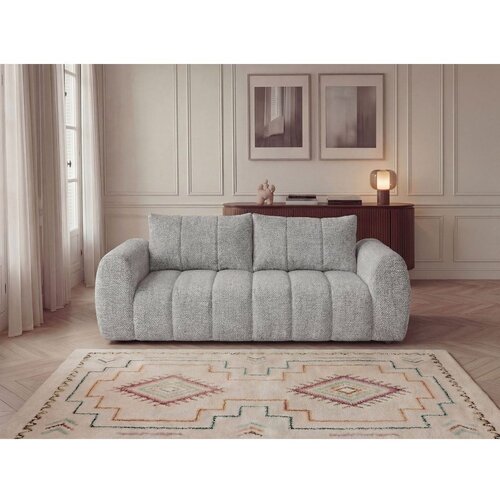 Bobochic Paris Svetlo siva sedežna garnitura 242 cm Nesty &amp;ndash; Slike