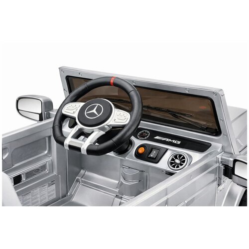  Licencirani auto na akumulator Mercedes AMG G63 2x200W - sivi/lakirani Slike