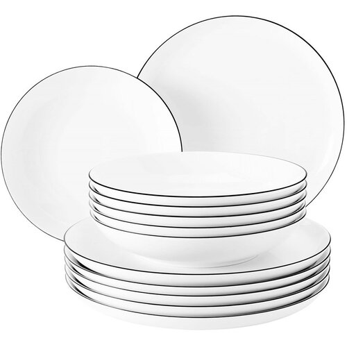 Segway Seltmann Weiden Lido Round Porcelain White 12 pc(s) Cijene