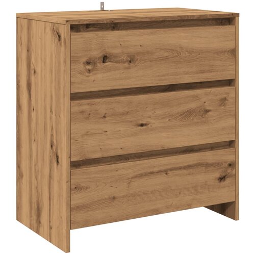 Maison Chic Komoda - Predalnik artisan hrast 70x41x75 cm inženirski les, (21718362) Slike