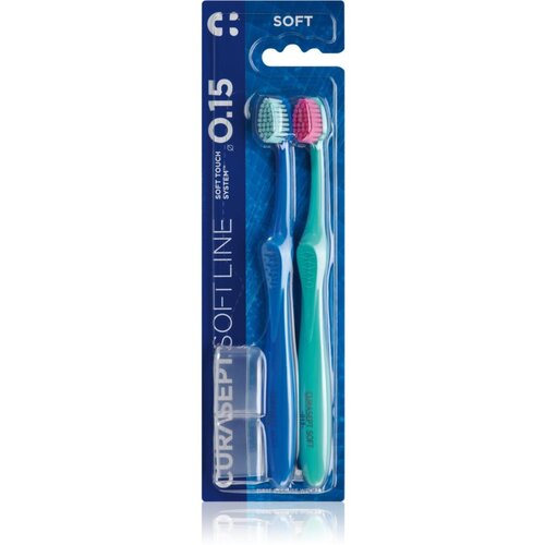 Curasept Softline 0.15 Soft 2pack zobna ščetka 2 kos Cene