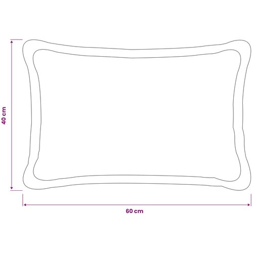  Presvlaka za jastuk 6 pcs HOUTEN Tamnozelena 40 x 60 cm Boucl&amp;eacute; Slike