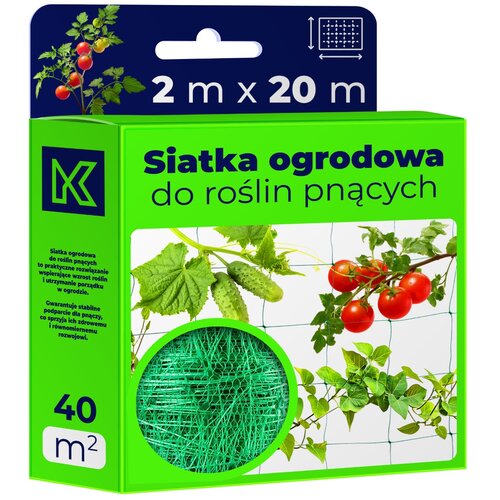 KADAX mreža za zelenjavo, paradižnik, kumare, vrtno oporo 2 x 20 m, (5000354668) Cene