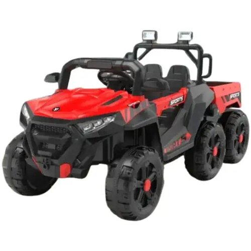  Deciji električni auto sa prikolicom UTV 2218 - Crveni Cene
