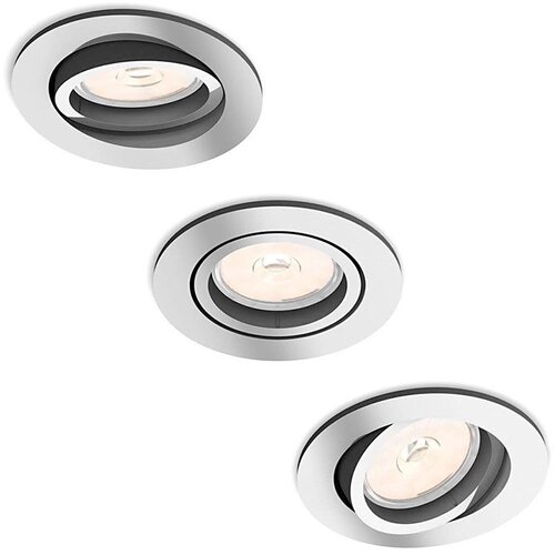Philips 50393/11/PN - SET OD 3 UGRADNIH SVETALA DONEGAL 1xGU10/5,5W/230V Cene