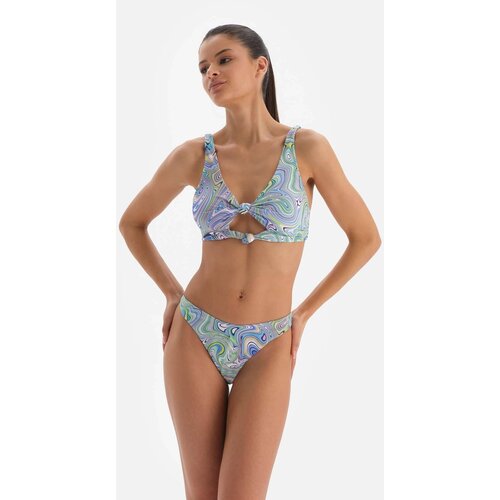 Haut De Bikini Triangle Une Épaule Dagi Fashion – Bretelles Amovibles, Rembourrage Amovible, 80% Polyamide 20% Élasthanne