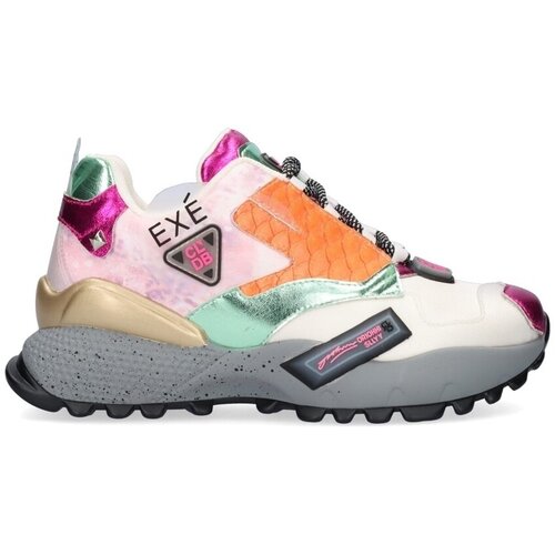 Exé Shoes Modne superge EXÉ Sneakers 190608-18 - White Večbarvna Cene
