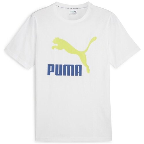 Puma Majice s kratkimi rokavi Classics Logo Tee Bela Slike