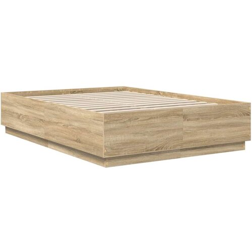  Okvir za krevet S LED lampica Sonoma hrast 160 x 200 cm - sonoma hrast 160 x 200 cm Slike
