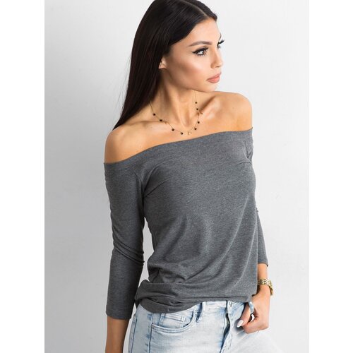 BASIC Feel Good Blouse-RV-BZ-4692.99-dark gray Cene