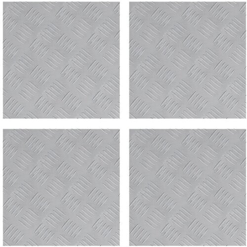 VidaXL aluminijske &amp;scaron;ahovske ploče 4 kom protuklizne 40x40 cm Slike