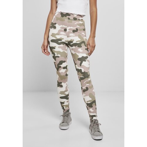 UC Curvy Women&amp;#039;s High Waisted Leggings Camo Tech Dukrose Camo Slike