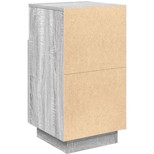 VidaXL Noćni ormarići 2 kom s 2 ladice siva sonoma 36x36x68 cm Slike