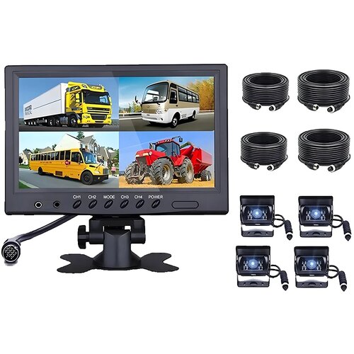 SupplySwap Zadnji monitor za avto, 9 LCD zaslon, kvadratni razdeljeni zaslon, (5000202234) Cene