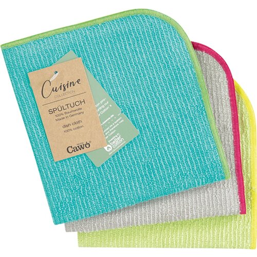 Cawö Trio kuhinjskih krp (paket 3 kosov) - turquoise/pistachio Cene