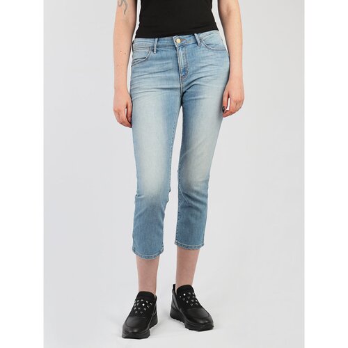Wrangler Jeans 3/4 &amp;amp; 7/8 Drew Cropped Straight W26YZS64J Modra Slike