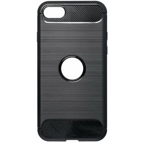 mobiline.si gumijasti / gel etui carbon za apple iphone se (2020) (4.7") - črni