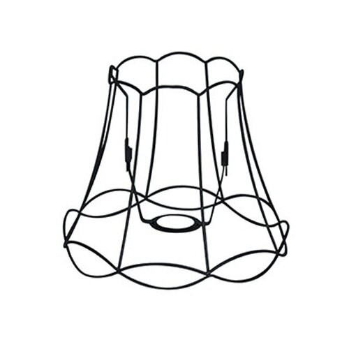QAZQA Kovinski senčnik črn 25/21 - Granny Frame Cene