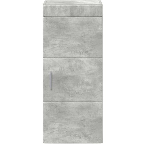  Kupaonski zidni ormarić TULUM Betonski sivi 37 x 24 5 x 86 cm Slike