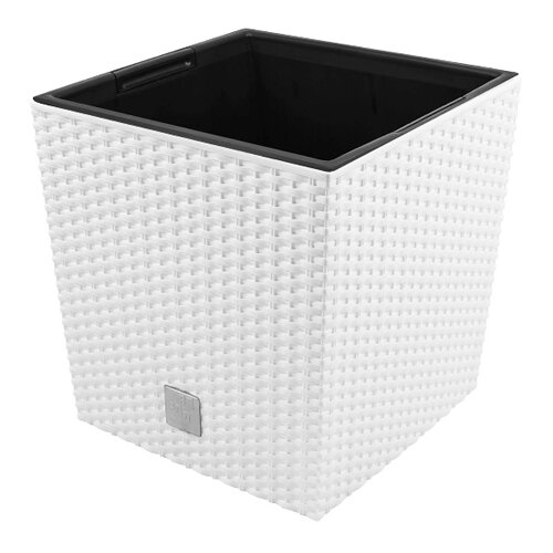 Prosperplast Plastična saksija Rato Low 40X40X41CM bela Cene